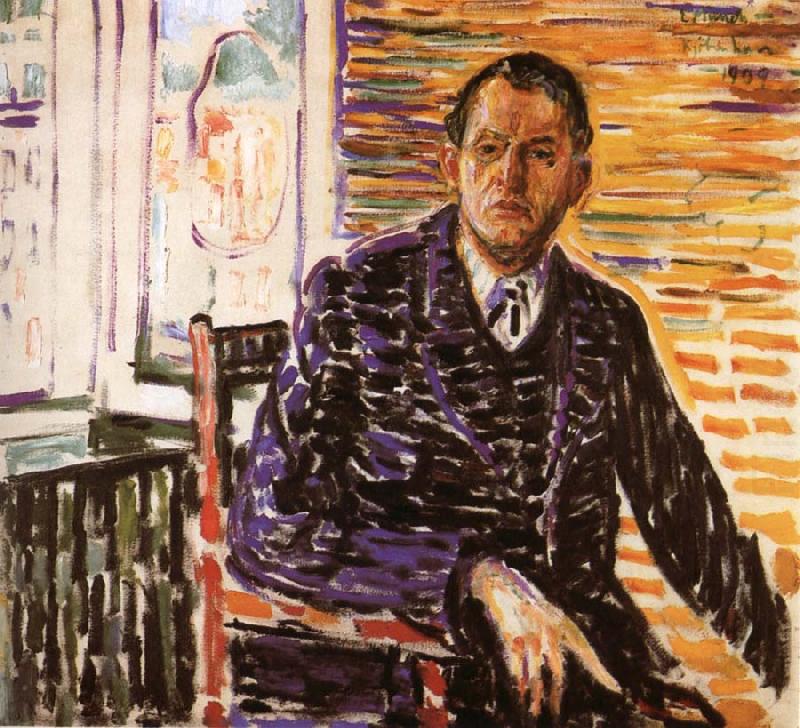 Portrait, Edvard Munch